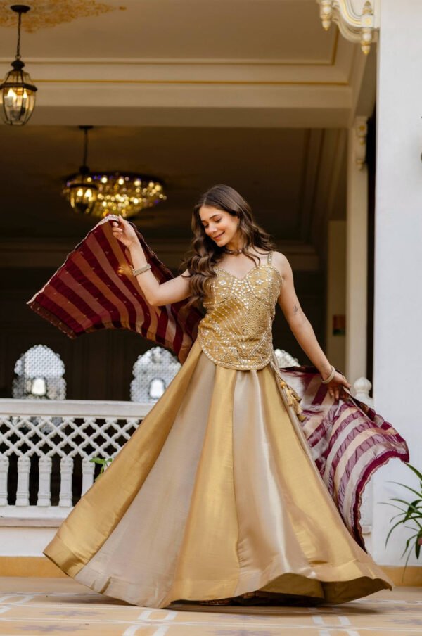 Royal Banarasi Lehenga – Timeless Elegance for Your Grand Celebrations