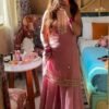 Pink Occasion Wear Sharara Set