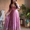 Carnival Pink Heavy Anarkali Suit Set