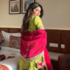 Neha Bhandari Neon Faux Blooming Sharara Set