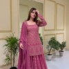 Elegant Pink Ethnic Ensemble – A Perfect Blend of Tradition and Style