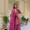 Elegant Pink Ethnic Ensemble – A Perfect Blend of Tradition and Style