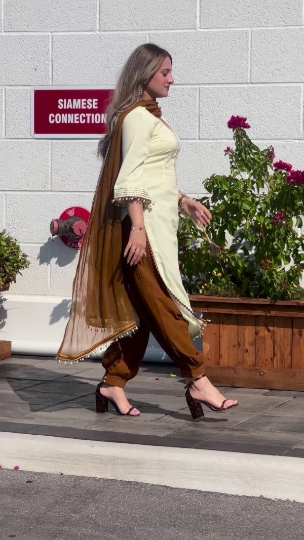 Handmade Designer Punjabi Patiala Suit with Dupatta – Traditional Elegance Meets Contemporary Style
