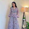 Lavender Paisley Print Co-Ord Set