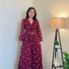 Lavender Paisley Print Co-Ord Set