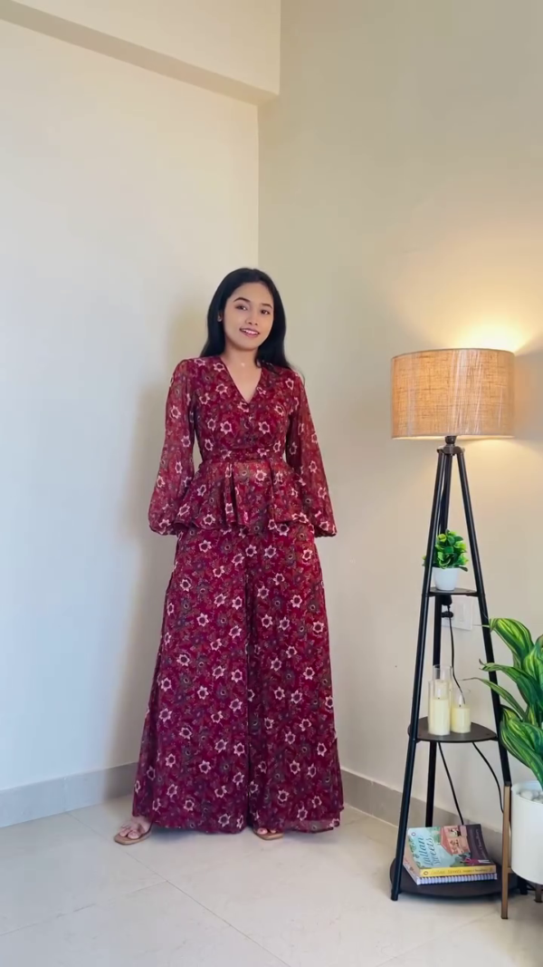 Lavender Paisley Print Co-Ord Set
