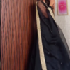 Women's Black Lehenga Set with Dupatta, Party Wear Ethnic Outfit