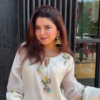 Ivory Bloom Kurti