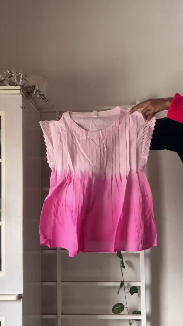 Pink Ombre Top