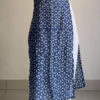 Blue Printed Strap Kurta Set